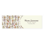 Party Tarsiers, business card template