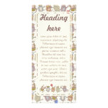 Party Tarsiers, customizable Custom Rack Card
