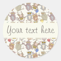Party Tarsiers, stickers