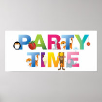 party time for kids poster