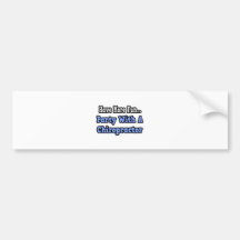 Party With A Chiropractor Bumper Sticker