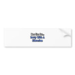 Party With A Librarian Bumper Sticker
