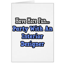 Party With An Interior Designer Cards