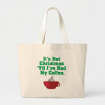 Pas Noël jusqu'au café Sac