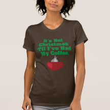 Pas Noël jusqu'au café T-shirt