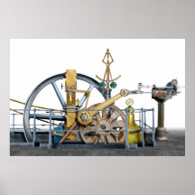 Pas une machine de vapeur… poster