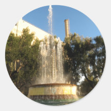Pasadena's Water Cooling Fountain Stickers
