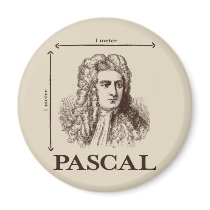Pascal = 1 newton per square metre math joke