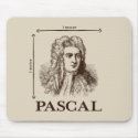 Pascal = 1 newton per square metre math joke mousepads