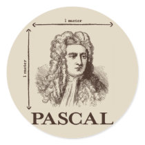 Pascal = 1 newton per square metre math joke