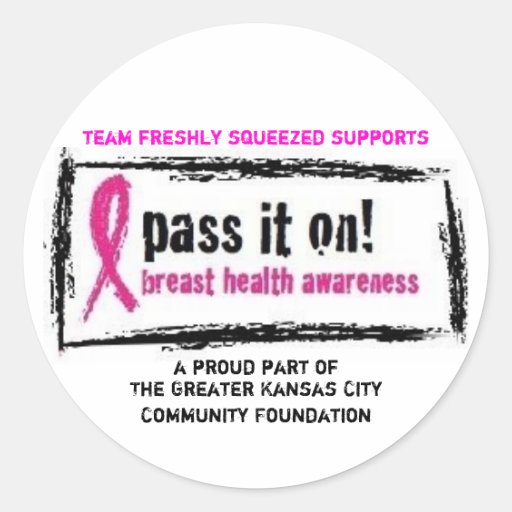 Pass It On! Stickers