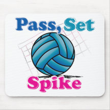 Pass Set Spike Mouse Mats