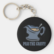 Pass The Gravy Keychain