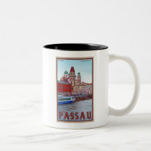 Passau - Donau Waterfront Coffee Mugs