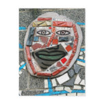 Passayunk Mural Face Postcard