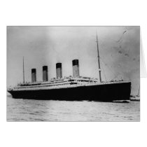 Passenger Liner Steamship RMS Titanic Card