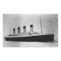 Passenger Liner Steamship RMS Titanic Stickers