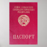 Passeport soviétique posters