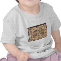 Passion and Life of Our Lord Jesus Christ Collage Tee Shirts