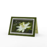 Passion Flower Get Well Card