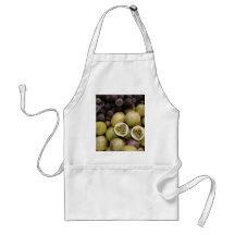 Passion fruit and grapes apron