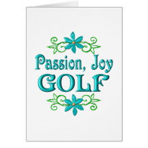 Passion Joy Golf Cards