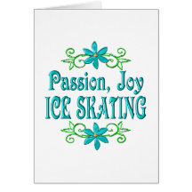 Passion Joy Ice Skating Card