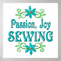 Passion Joy Sewing Posters