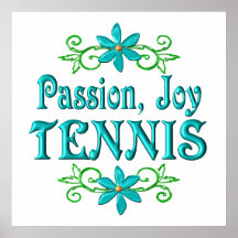 Passion Joy Tennis Print