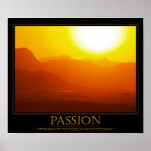 Passion Motivational Poster
