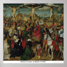 Passion of Christ  by Master Of Delft Poster