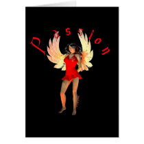 "Passion" Sexy Pinup Pin Up any Occasion Card