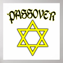 Passover Black & Gold Posters