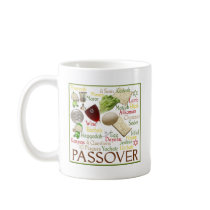 Passover Symbols Coffee Mugs