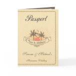 Passport Invitation or Save-the-Date - Beach Card
