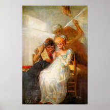 past and present, then and now by Goya Poster