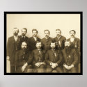 Past Grand Masters Dakota IOOF SD 1890 posters