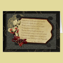 Past Love Poem cards
