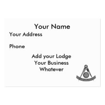 Past Masters Card Business Card Templates