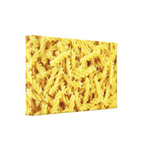 Pasta Background Stretched Canvas Prints