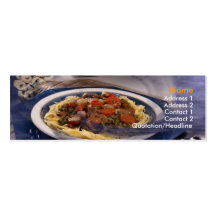 Pasta Business Card