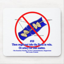 Pasta by Vein Mouse Pad