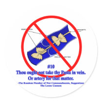 Pasta by Vein Sticker