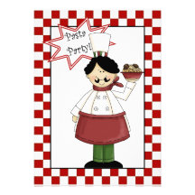 Pasta Party Invitation