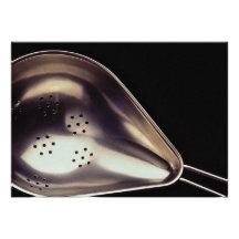 Pasta strainer custom invitation