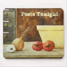 Pasta Tonight Mouse Pads