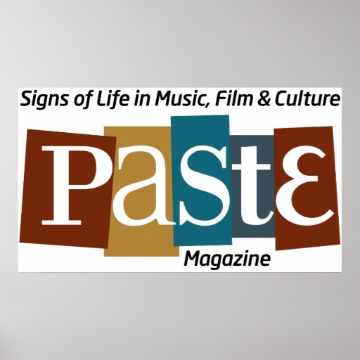 Paste Block Logo Mag and Tag Colour Poster
