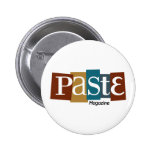 Paste Block Logo Magazine Colour Pin