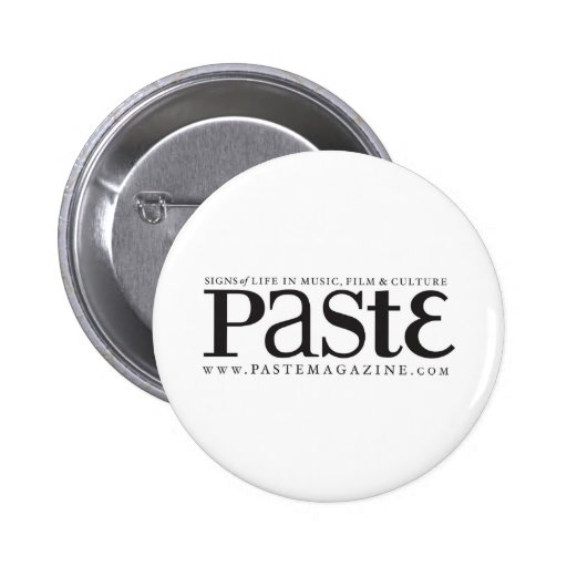 Paste Classic Black Logo Button