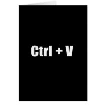 Paste - CTRL + V